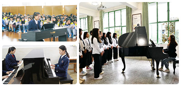 重庆光华女子学校声乐课堂