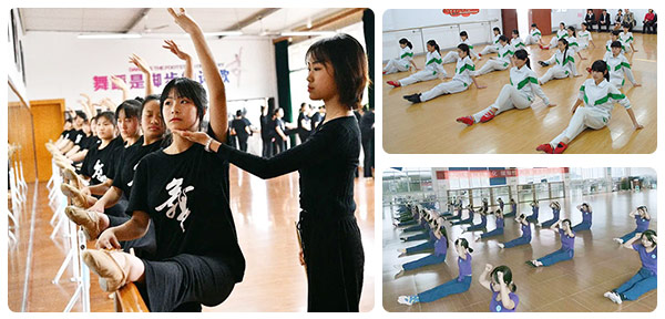 重庆光华女子学校舞蹈课堂